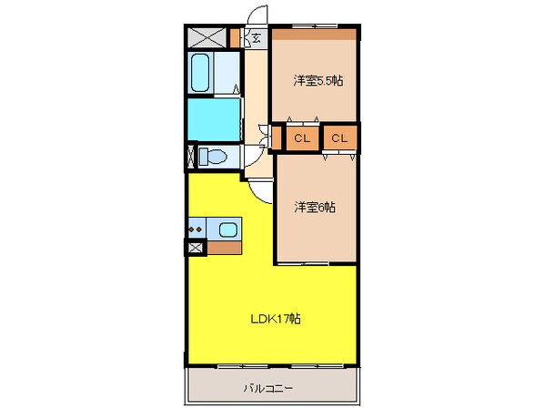 アソシアの物件間取画像